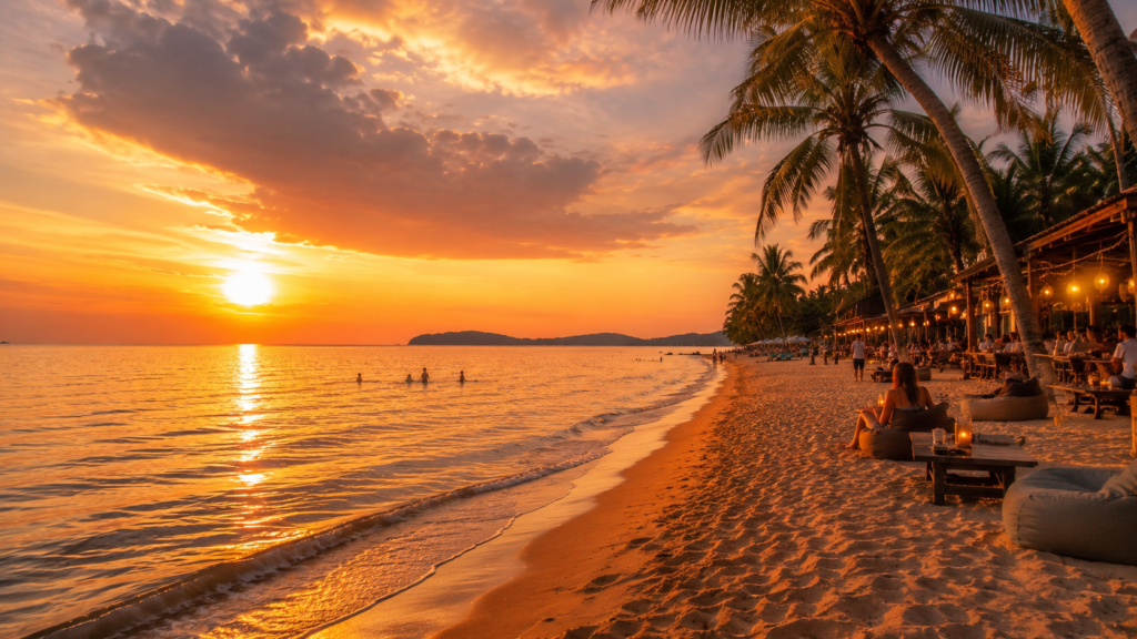 Long Beach on Phu Quoc Island Vietnam