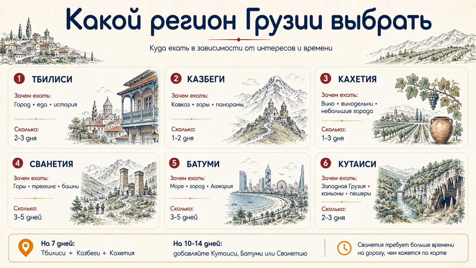 регионы грузии